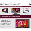 HP 27 All in One Desktop Computer, 27" FHD Touchscreen, Intel Ultra 7 155U, 16 GB DDR5, 1 TB SSD, Intel IrisX Graphics, Adjustable Angle, Wi-Fi 6, Windows 11 Pro, w/Accessories view 3