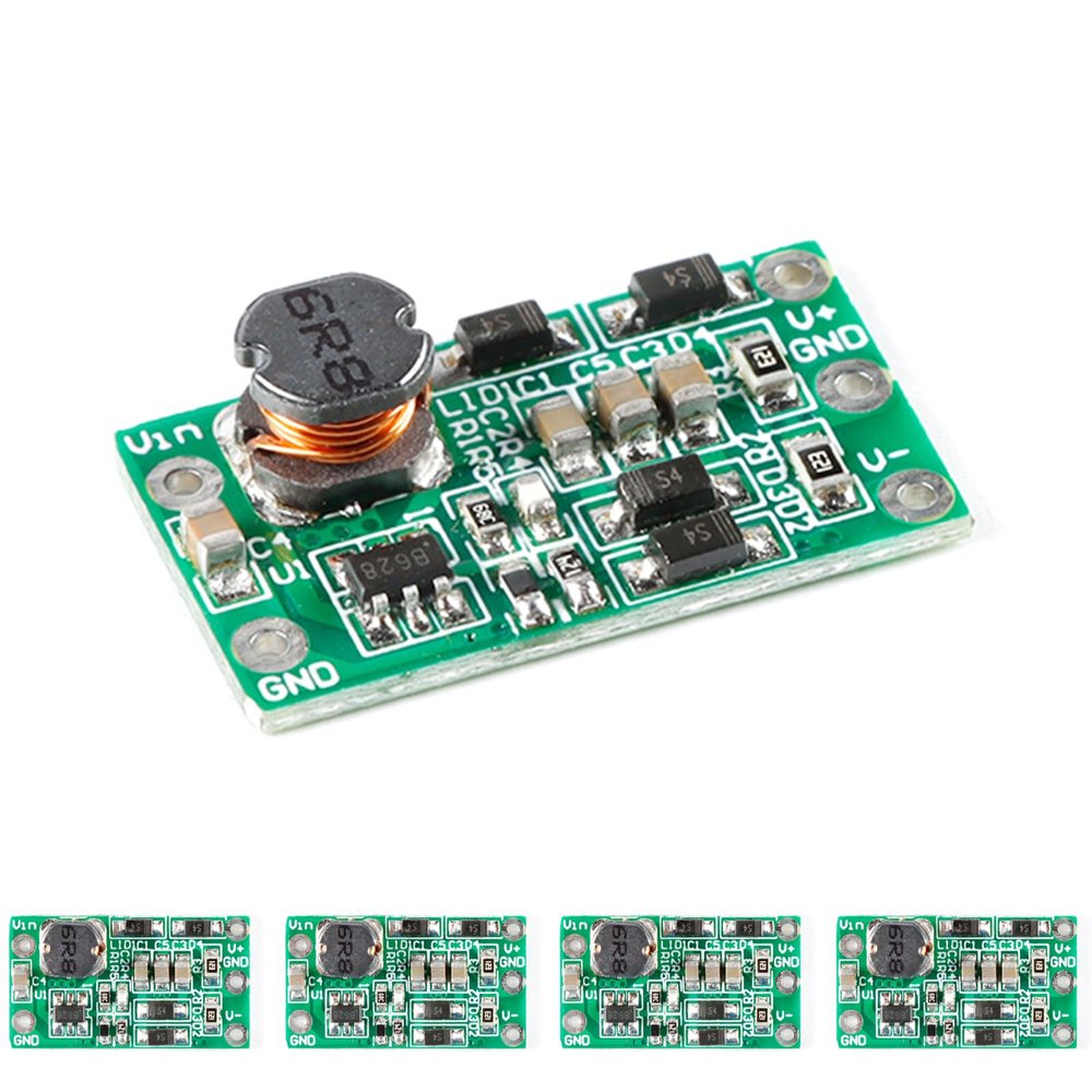 5Pcs DC-DC Boost Module 3-8V to 9V Step Up Module Board Single Power to 9V DIY Voltage Module