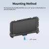 Nitze Cage for Feelworld P6XL, with Sunhood and Built-in NATO Rail - JT-F09B view 3