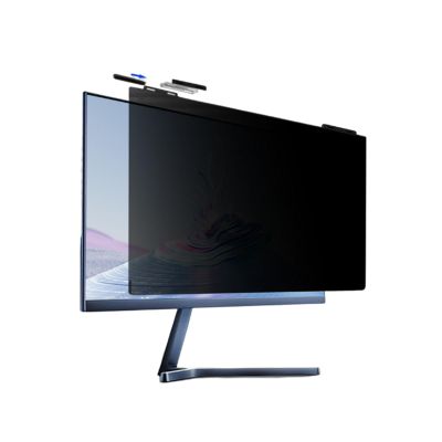24 Inch Computer Monitor Screen, Hidden Design Magnetic Computer Screen - Anti-Glare, Blue Light Filtering, Eye Protection, Removable Anti-Scratch Privacy Shield Screen,24(16:9)