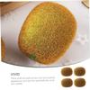 Ciieeo 1set Lifelike Kiwifruit Model Decorative Props for Photography Creative Fruit Decorations for Early Childhood Teaching and Unique Photo Styling 4pcs view 3