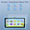 2-Pack Screen Protector for YINOCHE KIDS711 7 Inch kids tablet, 9H Hardness Tempered Glass for YINOCHE KIDS711 Kids Tablet Anti-Scratch, Bubble Free, HD Clarity view 2