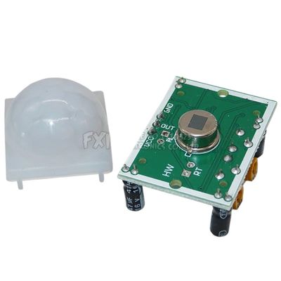 1Pcs Sr501 Hc-Sr501 Adjust Pyroelectric Infrared Pir Module Motion Sensor Detector Module New