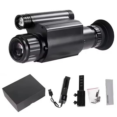 SKIOVEMI Night Vision Scope, 940Nm Infrared HD Digital Night Vision Monocular Camera/Night Vision Goggles 50Mm Focal Lens for Night Hunting Camping