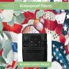 4th of July Outdoor TV Cover 40-43 Inch Weatherproof, Independence Day Star Botanical Red Striped Oxford Heavy Duty Waterproof Outside Flat Screen TV Cover Protector for Television Outdoor Accessories view 3