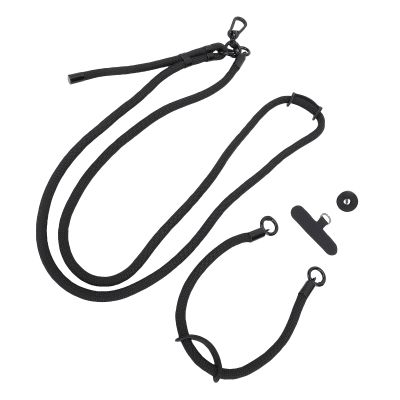 ciciglow Camera Wrist Strap, Neck Lanyard Shoulder Strap Black with 1/4" screw for X5 X4 X3, for 3 Camera