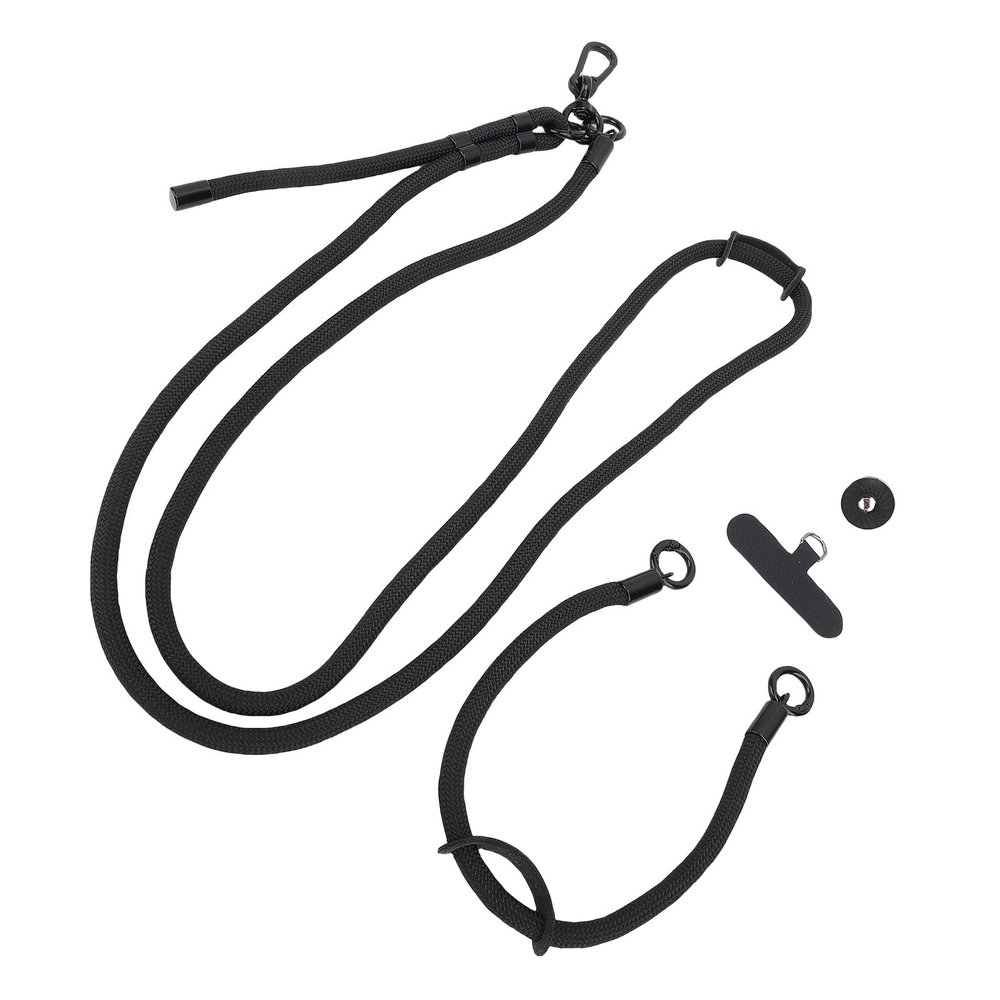 ciciglow Camera Wrist Strap, Neck Lanyard Shoulder Strap Black with 1/4" screw for X5 X4 X3, for 3 Camera