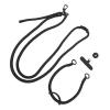 ciciglow Camera Wrist Strap, Neck Lanyard Shoulder Strap Black with 1/4" screw for X5 X4 X3, for 3 Camera view 1