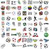 100 PCS Soccer Stickers, Vinyl Waterproof Sticker for Water Bottles Laptop Scrapbook, Soccer Gifts for Girls Boys, Soccer Party Favor and Christmas Stocking Stuffers view 2