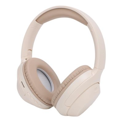 YUEHISY Over Ear Wireless Headphones, Deep Bass Stereo Over The Ear Headset with Foldable Deisgn, Comfortable Wear, for Travel (Khaki)