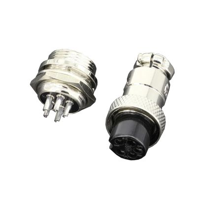 YWZBQL 5 PIN 12mm GX12-5, Screw Aviation Connector pl;/UG The Aviation pl;/UG Cable Connector Regular pl;/UG and Socket(10 Sets)