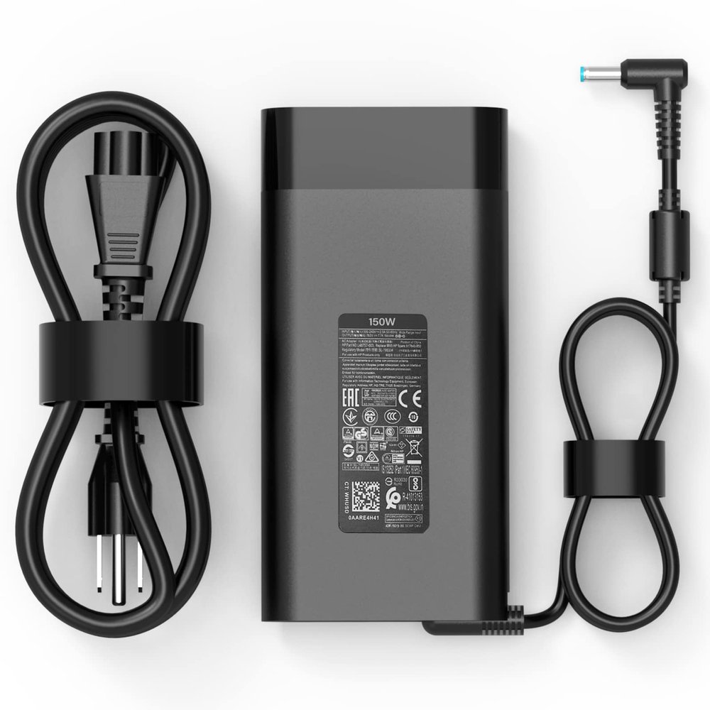 150W Laptop Charger Compatible with HP ZBook 15 16 17 15U 15V G3 G4 G5 G6 G7 G8 L48757-001 TPN-CA11 917649-850 Gaming Laptop