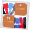 Balacoo 50pcs Desk Cable Management Adhesive Wire Holders Cord Organizer Sturdy Adhesive Cable Clips Wire Management view 3