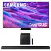 Samsung QN55QN80FAFXZA 55 Inch Neo QLED QN80F Series Supreme UHD 4K TV with a HW-QS700F 3.1.2 Ch Dolby Atmos Soundbar and Subwoofer (2025) view 1