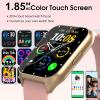 DUSONLAP Smart Watch for Men Women (Answer/Make Calls), 1.85" HD Fitness Watch with Heart Rate and Sleep Monitor, 110+ Sports Modes Smartwatch, IP68 Waterproof Activity Tracker for iOS/Android, Pink view 2