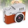 Zunate Mini Keychain Camera, 1080P FHD 20MP Digital Camera with 0.96in Screen, FHD Small Nostalgia Retro Cameras Built in LED Light, 120 Min Recording, for Cycling Climbing Travel (Brown) view 2