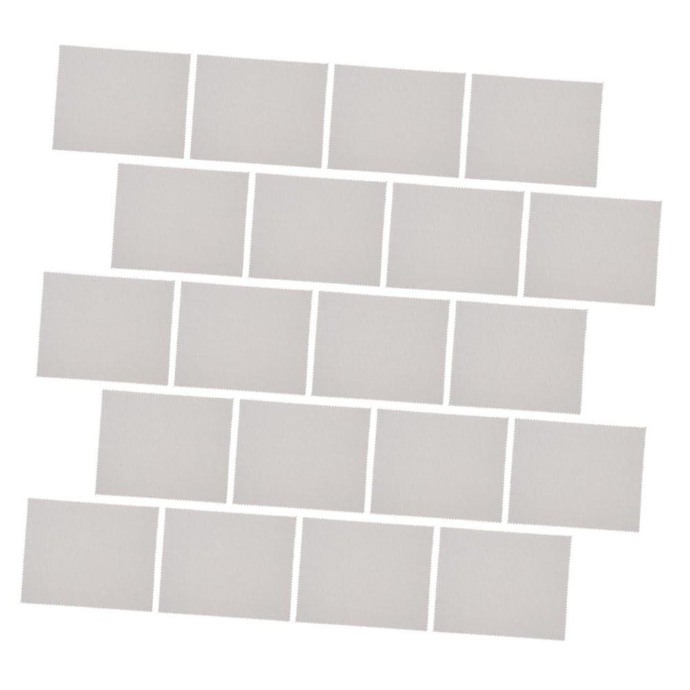 Tofficu 100pcs Microfiber Cleaning Cloth Camera Lens Cleaning Cloths Washable Tv Screen Reusable Camera Lens Cloths Camera Cleaning Cloth Instrument Cleaning Cloths Grey Fine Fiber