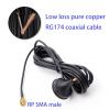 SHUKEFER Dual Band WiFi Antenna 2.4GHz 5GHz 5.8GHz 12dBi RP-SMA Male Antenna with Magnetic Base 1.5M/4.92FT for TV Computer Camera Monitor Car Wireless Network Devices WiFi Router External Antenna view 3