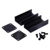 Qiilu HighPerformance Aluminum PCB Instrument Box Enclosure Electronic Cooling Box/DIY 50x25x25mm view 4
