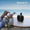 Fisher Portable Bluetooth Speakers, Clip-On Speakers Bluetooth Wireless, IPX5 Waterproof Speaker,10W Peak Power Bluetooth Speaker Stereo HD Sound, BT 5.3, FM Radio, for Pool, Beach, Use Anywhere view 3