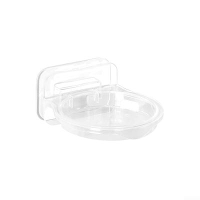 Floweringbeter Wall Shelf for CCTV Cameras and More - A Space Saving Solution for Any Room (Clear Circle)