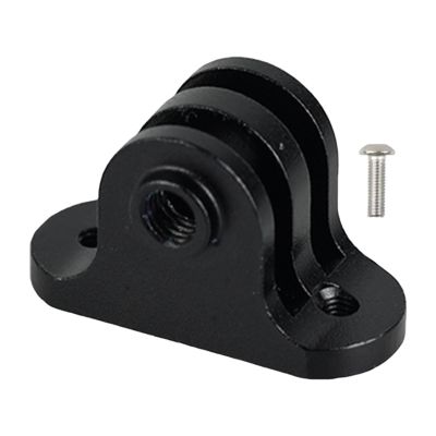 Zxpjkyu Action Camera Holder Bike Stand for Camera Accessories, Cycling Mount Adapter Metal Base, Base with Thread