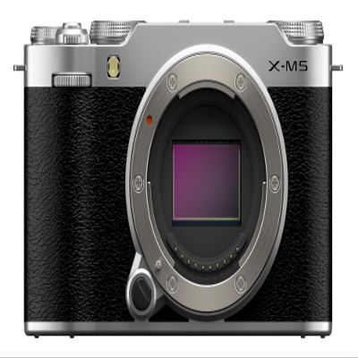 FUJIFILM X-M5 Mirrorless Digital Camera Body  Silver