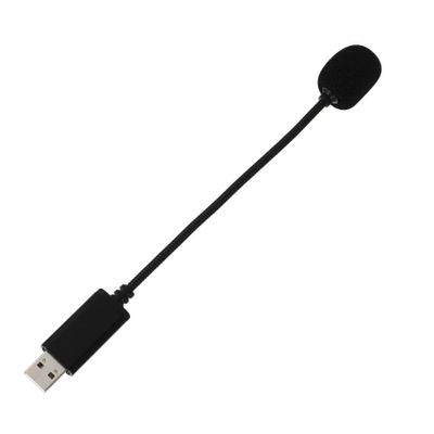 BESPORTBLE USB Gooseneck Microphone for Computer Flexible Condenser Mic for Streaming and Recording Compatible Laptops Includes Noise-Canceling Design