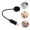 BESPORTBLE USB Gooseneck Microphone for Computer Flexible Condenser Mic for Streaming and Recording Compatible Laptops Includes Noise-Canceling Design view 2