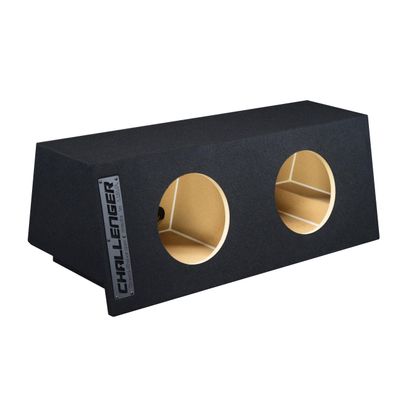 10" Dual Sealed sub Box, fits 2008-2024 Challenger car Audio Speaker Box subwoofer Enclosure