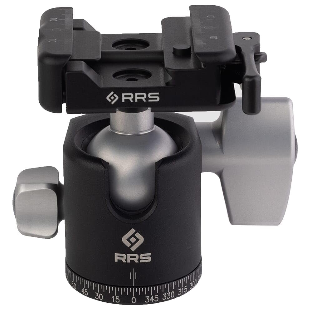 Really Right Stuff BH-30 Compact Ball Head with SC-ARC Adjustable R-Lock Clamp, Lightweight Design, Precision Panning, R-Mount Interface, Dual Clamp, ARCA-Swiss Compatible (BH-30-SCR)