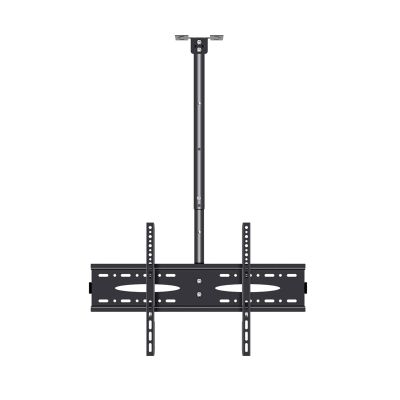 Universal Height Adjustable TV Stand with Ceiling Mount, Swivels & Tilts for 40-70 Inch TVs, Max VESA 600x400mm, 110lbs Capacity(1.5 Meter)