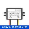 1pc 6-20V to 13.8V Automotive Power Regulator 12V to 14V Buck-Boost Power Supply DC-DC Converter(6-20V to 13.8V 3A) view 2