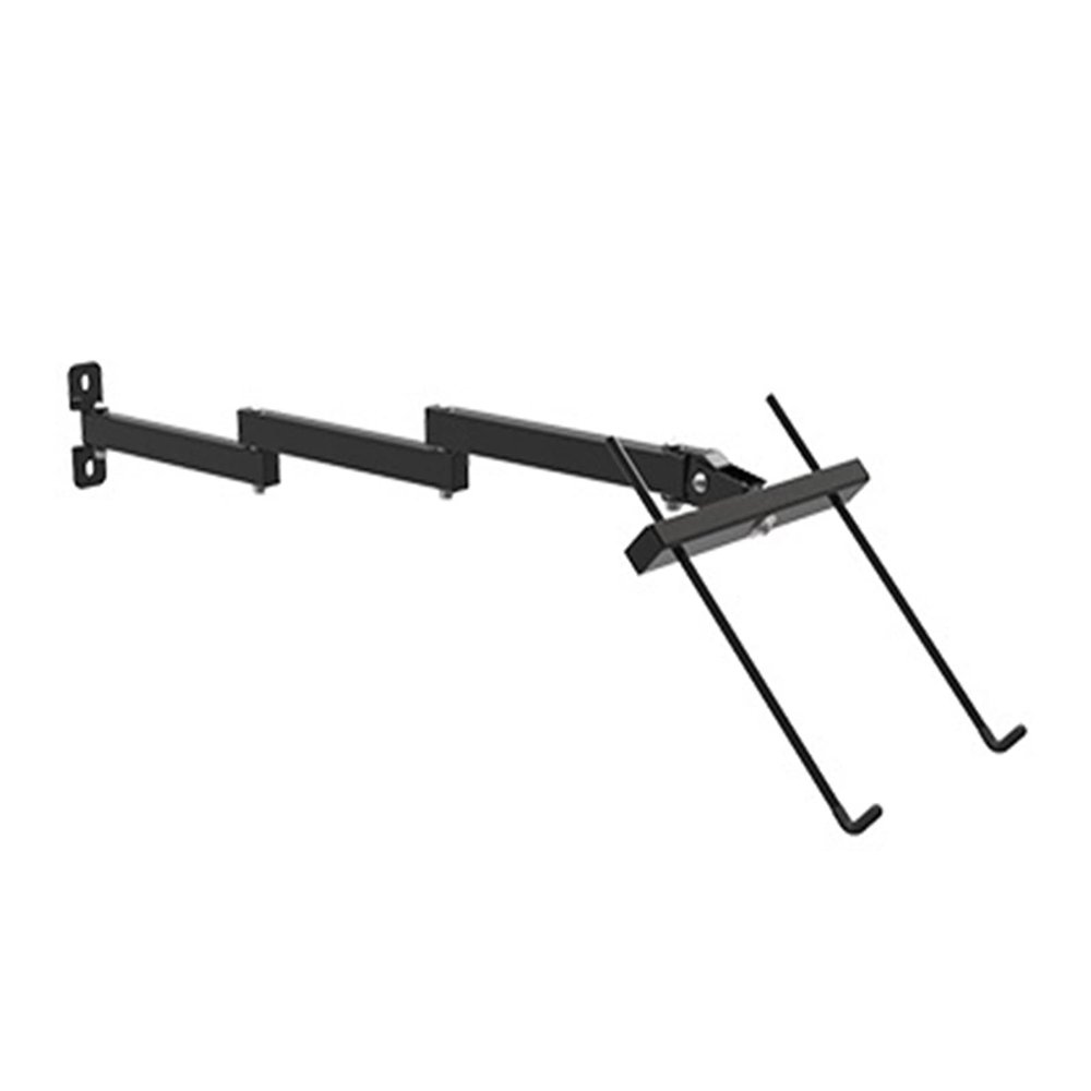 ADBWEKKF Foldable Wall Mount 17-27 Inch Laptop Holder Two Arms Full Motion Laptop Cooler Retractable Notebook Hanger(BLBG400C)
