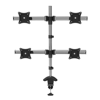 ADBWEKKF 13-27" General 4Screen Monitor Holder Desktop Clamping Base Screen Rotary Desktop Retractable Wall Mount