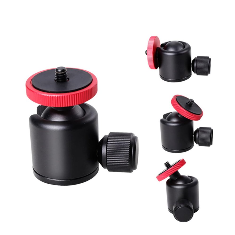 KALLORY Camera Tripod Ballhead for DSLR Head Thread Mount Compact and Easy to Use