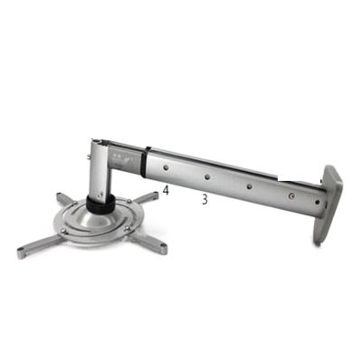 ADBWEKKF DL-PM212 Aluminum Short Throw Tiltable Aluminum Projector Bracket Wall Mount Rack