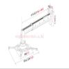 ADBWEKKF DL-PM212 Aluminum Short Throw Tiltable Aluminum Projector Bracket Wall Mount Rack view 3