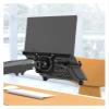 ADBWEKKF 2 in 1 F80 + FP-2 for 17-30" Monitor + 10"-17" Laptop Desktop Holder Notebook Computer Mount Stand Laptop Clamp(F80U3-FP-2) view 4