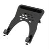 ADBWEKKF LP-1 Aluminum 10-16" Universal Notebook Bracket Laptop Holder Cooling Hole 75x75 100x100 Monitor Mount pad clampTray Black White(Black) view 1