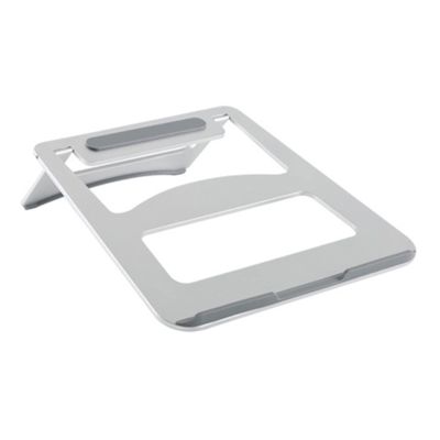 ADBWEKKF Portable Aluminum Alloy Laptop Holder Cooling Stand Foldable Ergonomic Tablet PC/Notebook/Smartphone Stand SAL05(Silver)