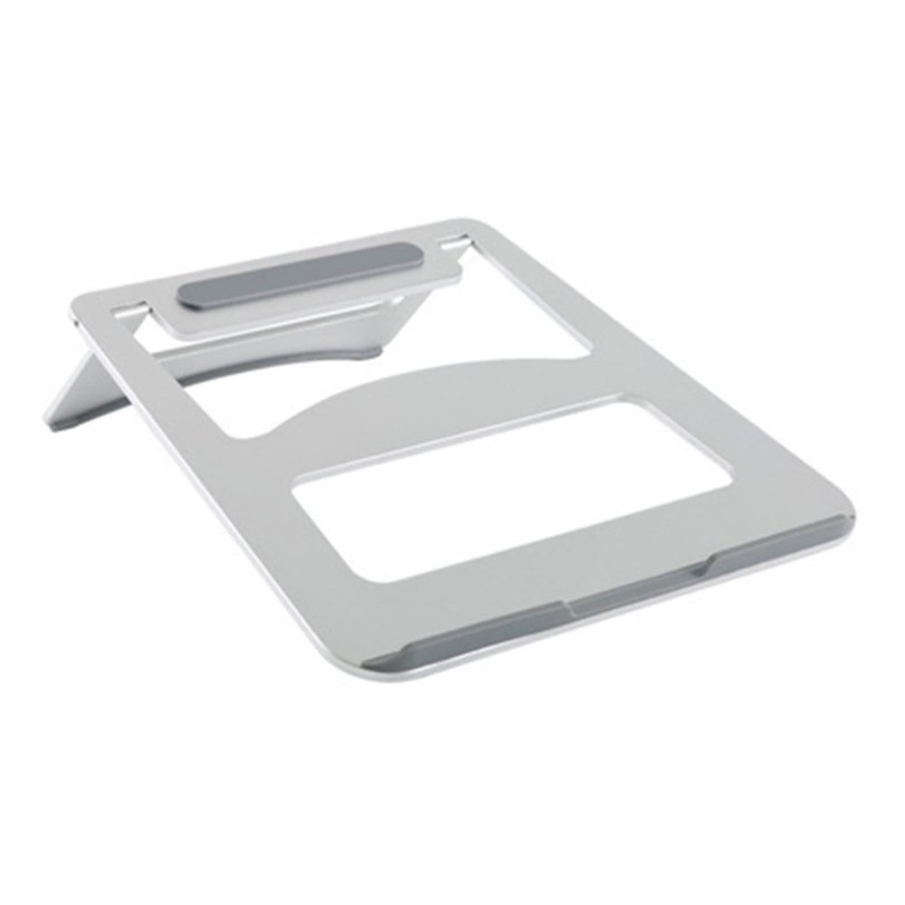 ADBWEKKF Portable Aluminum Alloy Laptop Holder Cooling Stand Foldable Ergonomic Tablet PC/Notebook/Smartphone Stand SAL05(Silver)