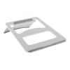 ADBWEKKF Portable Aluminum Alloy Laptop Holder Cooling Stand Foldable Ergonomic Tablet PC/Notebook/Smartphone Stand SAL05(Silver) view 1