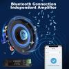 STUDIOFINIX 4 Inch Bluetooth Ceiling Speakers,160W 2-Way System, Wired Surround Sound for Living Room, Office,Kichten,Study Room,Basement,Covered Patio and Flush Mount view 3
