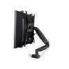 ADBWEKKF F80 FP 14"-27" with Adaptor for No VESA Hole Extending Bar 2-9kg Gas Spring Computer LCD Monitor Arm Stand with(Version 2) view 1