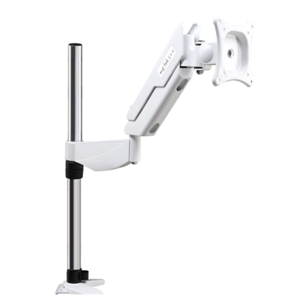 ADBWEKKF (80cm High) DL-ZK10-800 10" 23inch 27" Tiltable LCD Desk Mount Swivel Monitor Table Bracket Shelf(White)
