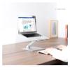 AP-2V Aluminum Alloy 11-15.6 Inch Notebook Laptop Stand Foldable Ergonomic Notebook Cooler Laptop Cooling Desk Riser view 3