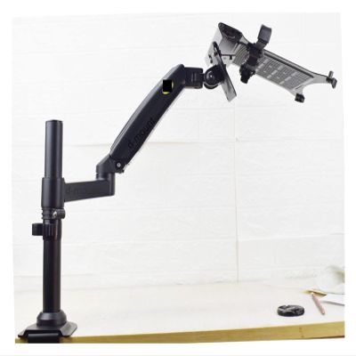 ADBWEKKF H82T 10" 17" 2-9kg 360 Rotate Air Press Gas Strut LCD Monitor Mount Gas Spring Tablet Laptop Desktop Support(H82T)