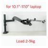 ADBWEKKF H82T 10" 17" 2-9kg 360 Rotate Air Press Gas Strut LCD Monitor Mount Gas Spring Tablet Laptop Desktop Support(H82T) view 2