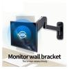 Air Pressure Arm Adjustable Wall Mouning Monitor Bracket for 17-45 Inch LCD LED Screen Loading 2-12kg TV Support view 3